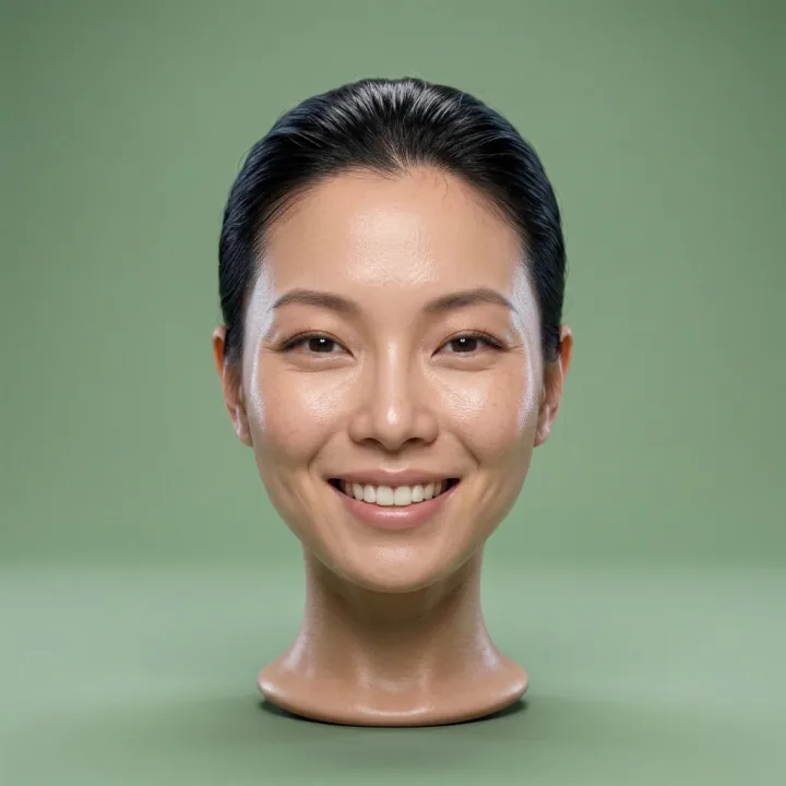The same stranger: smile