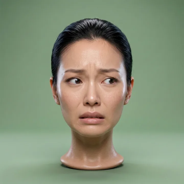 The same stranger: agitated