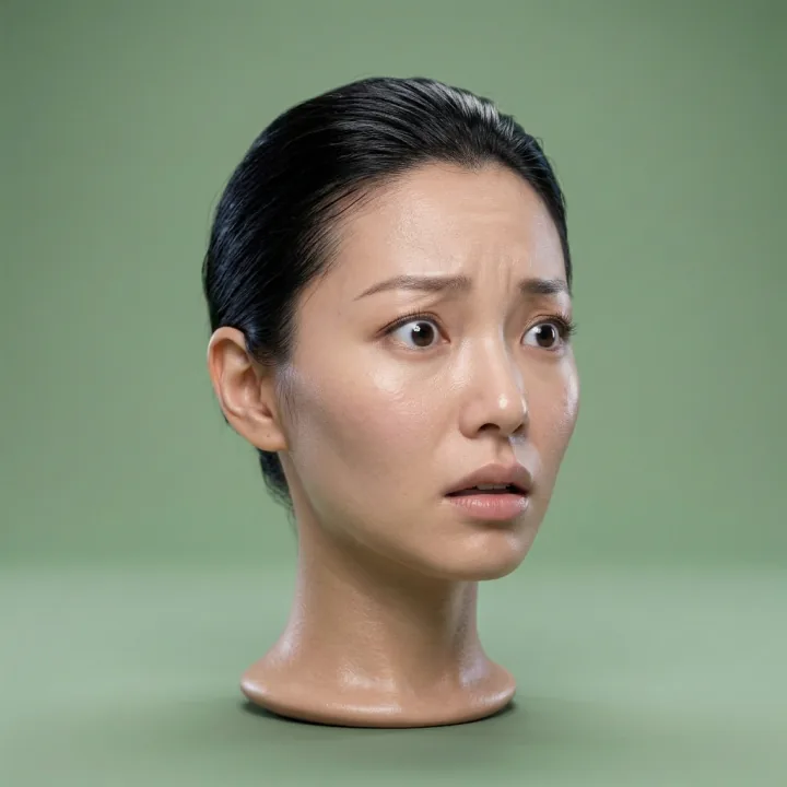 The same stranger: fear, three-quarter right